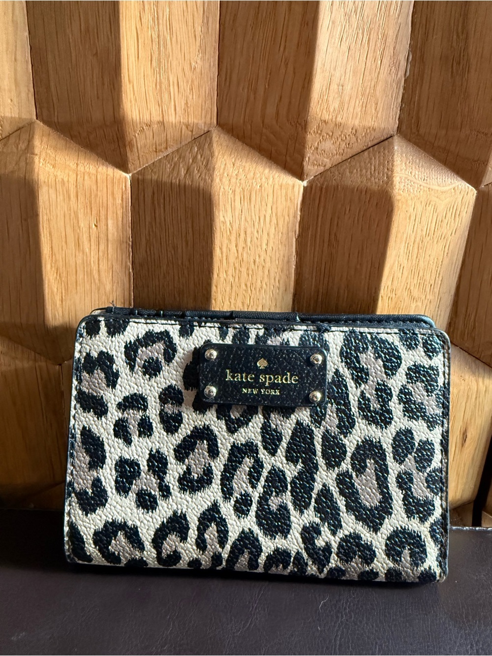 Kate Spade Leopard Print Wallet